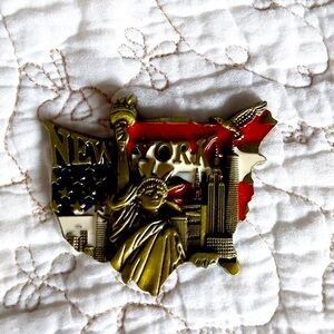 New York /American Flag Fridge magnet OS